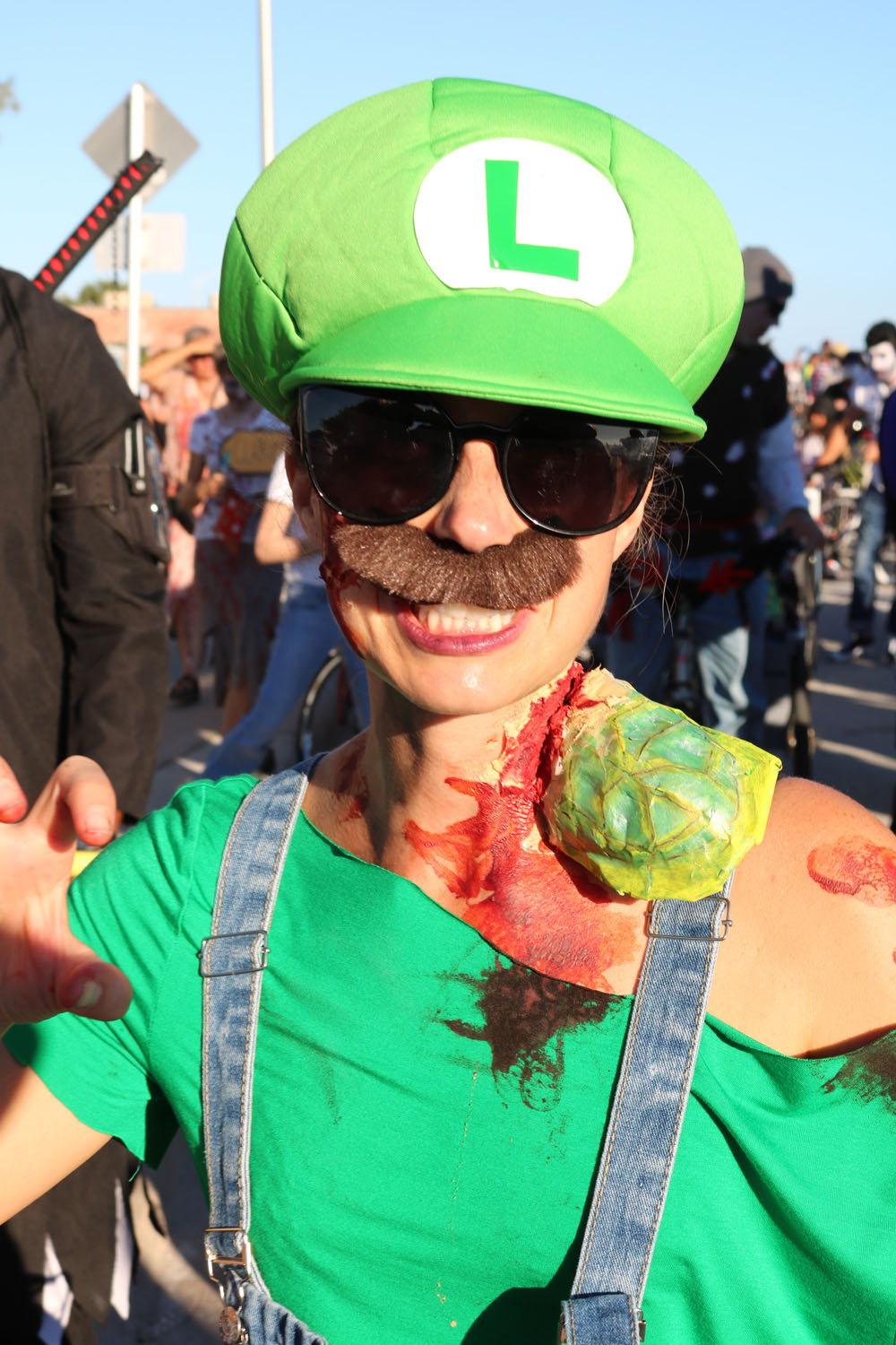 Zombie Bike Ride 2018 photo - Duval Street, Key West